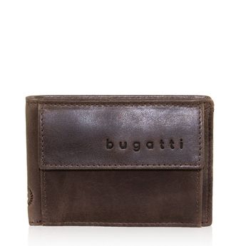 Bugatti férfi bőr pénztárca - barna