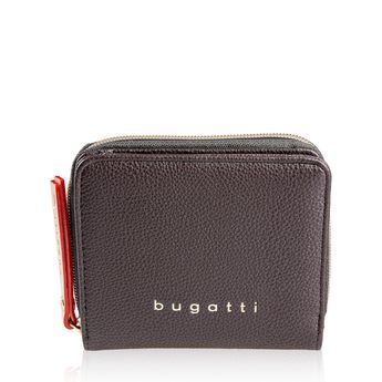 Bugatti női stílusos pénztárca - barna