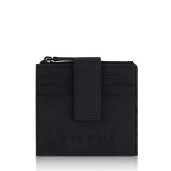 Bugatti férfi bőr pénztárca - fekete