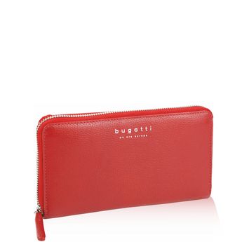 Bugatti női stílusos pénztárca - piros
