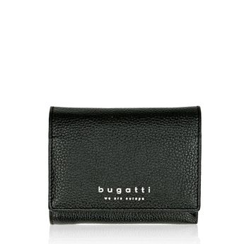Bugatti női stílusos pénztárca - fekete