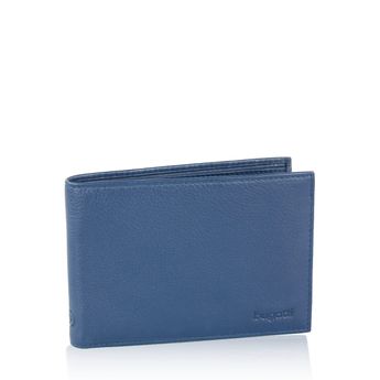 Bugatti férfi bőr pénztárca - kék