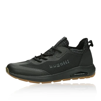 Bugatti f&eacute;rfi k&eacute;nyelmes cipők - fekete