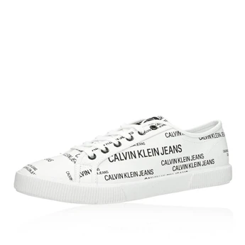 Calvin Klein f&eacute;rfi textil sneakerek - feh&eacute;r