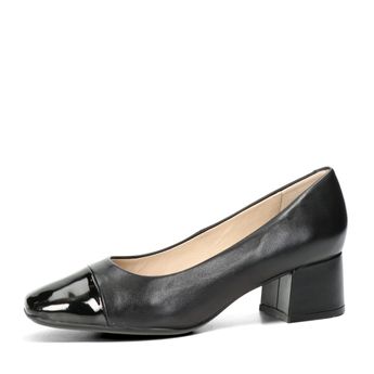 Caprice női k&eacute;nyelmes magassark&uacute; cipő - fekete