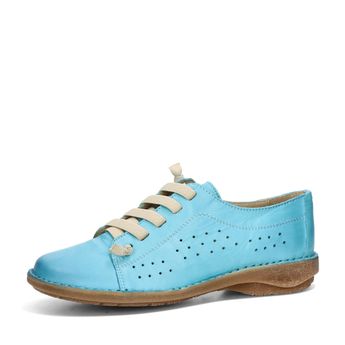 Creator női kényelmes félcipő bőr cipő - kék