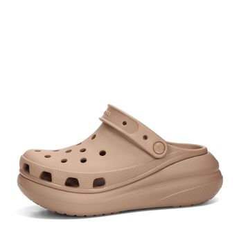 Crocs női kényelmes strandcipő - barna