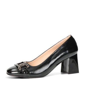 ETIMEĒ női elegáns magassarkú cipő - fekete