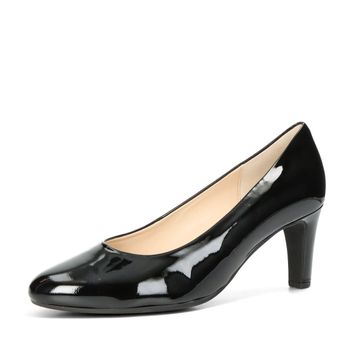 Gabor női lakkbőr magassarkú cipő - fekete