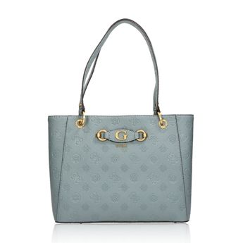 Guess női elegáns táska - szürke-kék