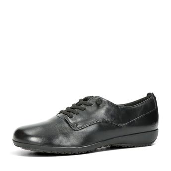 Josef Seibel női kényelmes félcipő bőr cipő - fekete