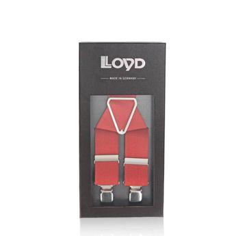 Lloyd férfi stílusos fogszabályzó - piros