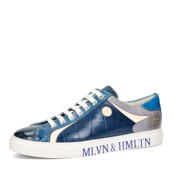 Melvin & Hamilton férfi bőr sneakerek - kék