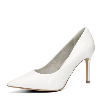 Tamaris női klasszikus magassarkú cipő - fehér