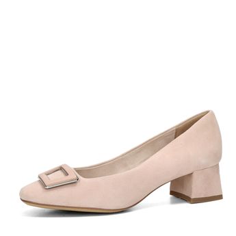Tamaris női elegáns magassarkú cipő - rózsaszín