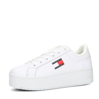 Tommy Hilfiger női bőr sneakerek - fehér